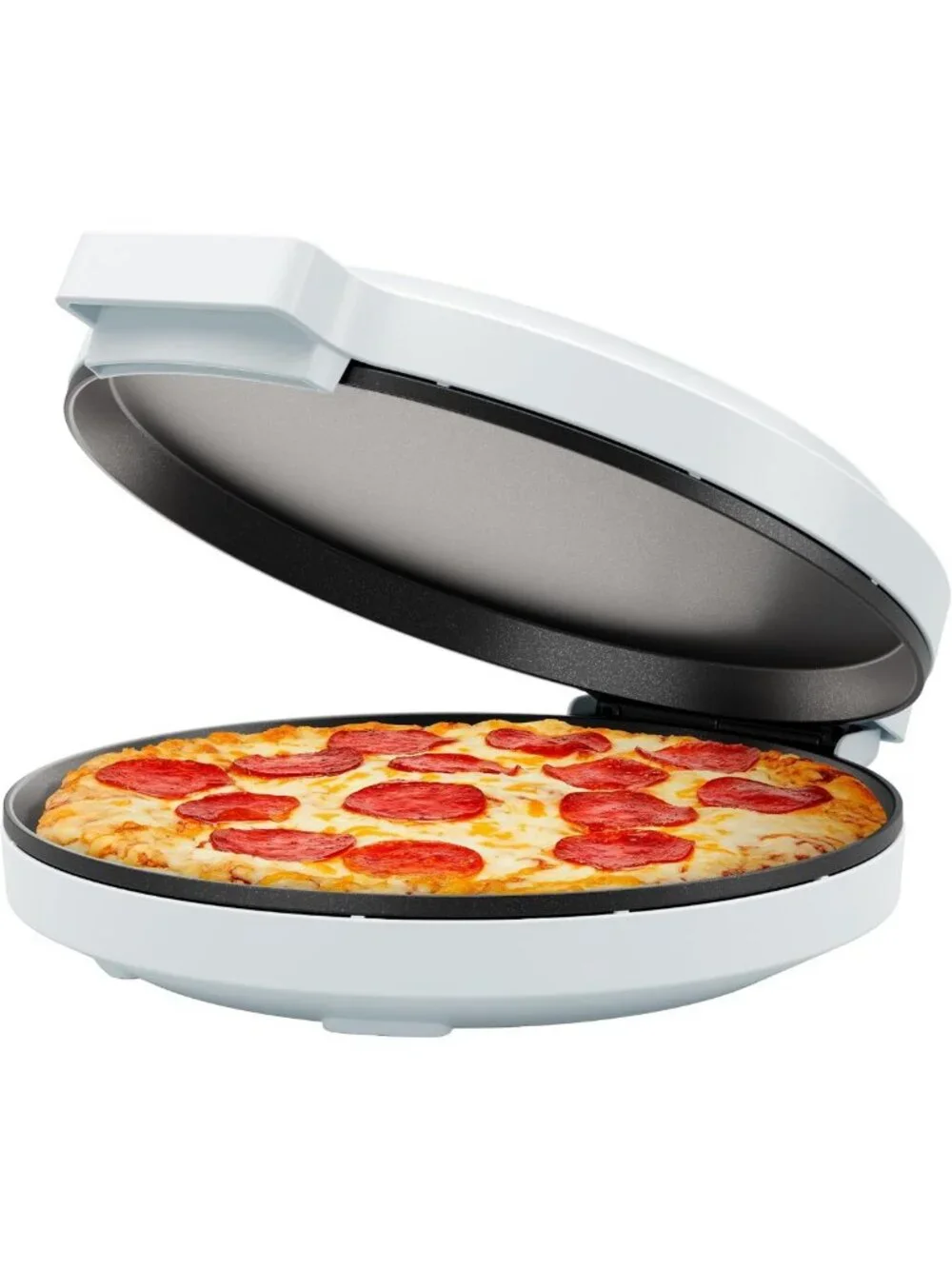 Versatile Electric Pizza Maker & Countertop Oven – 12” Nonstick Plates